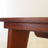 Oak desk, Italian design, 1970s, production: Italy