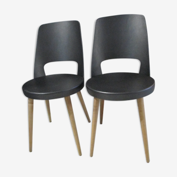 Duo de chaises Mondor Baumann vintage