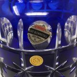 Vintage italian blue vase by Creart, 1960s