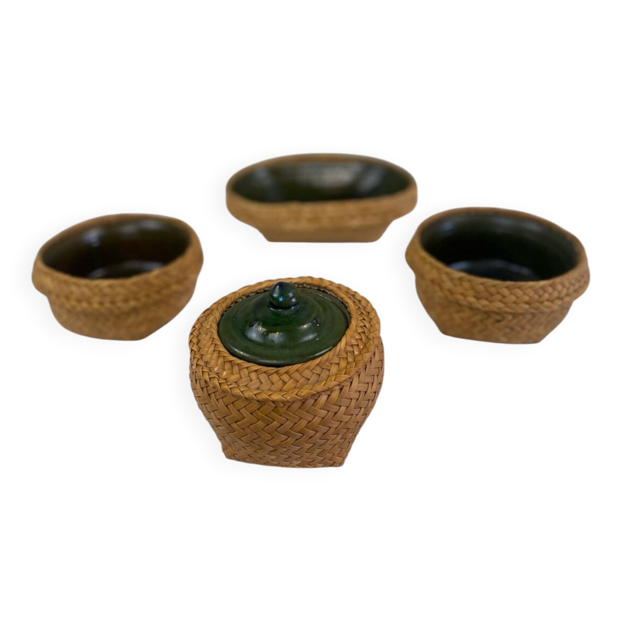 Vintage ethnic service