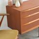 Vintage Scandinavian teak sideboard by McIntosh * 213 cm *
