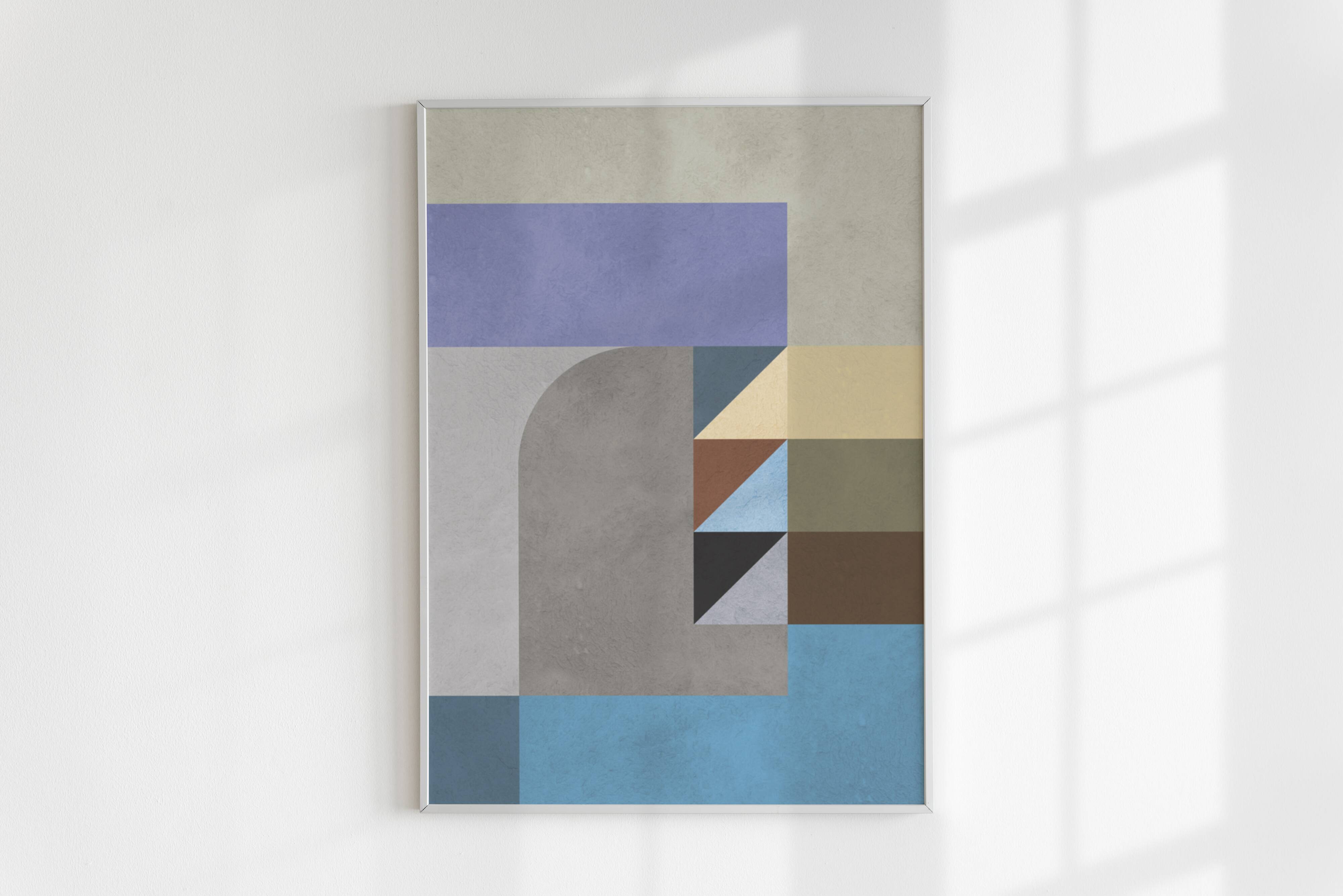 Geometric art prints. Format (50x70cm