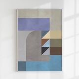 Geometric art prints. Format (50x70cm