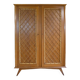 armoire en rotin pieds compas