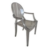 set of 2 x Louis Ghost armchairs Philippe Starck (Kartell)