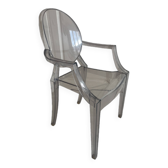lot de 2 x fauteuils Louis Ghost Philippe Starck (Kartell)