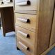 Bureau en chêne années 50/60