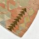 5x7 Brown & Red Turkish Vintage Kilim Rug 148x223Cm SK 35162