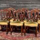 Suite de six chaises d’époque XIX eme en acajou