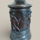 Pair of antique lamp feet - Greek mythology - Bacchanalia