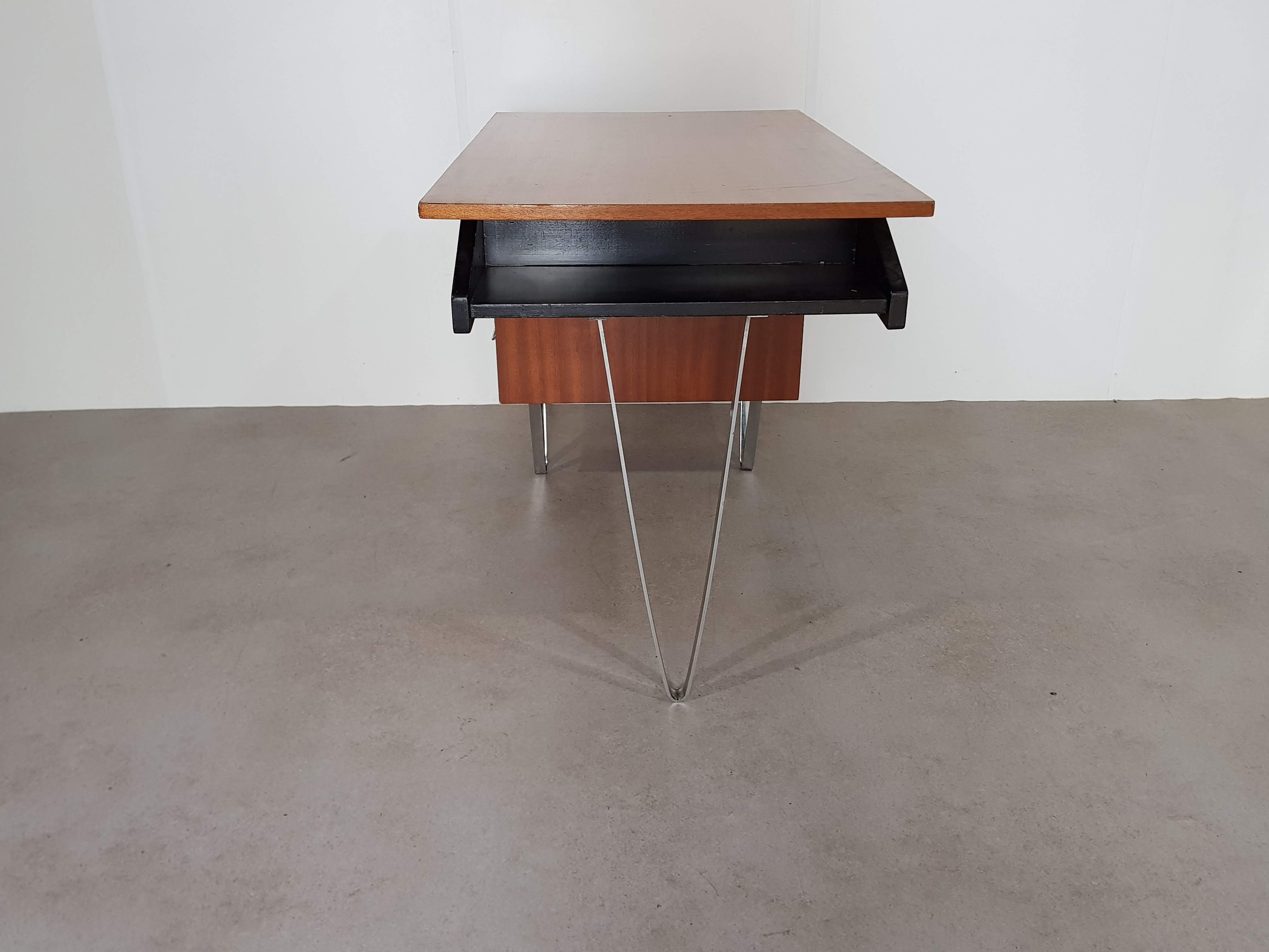 Cees Braakman for Pastoe teak desk the Netherlands 1960s