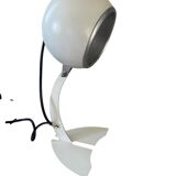 Adjustable eye ball lamp, Italian design from the 1970s.