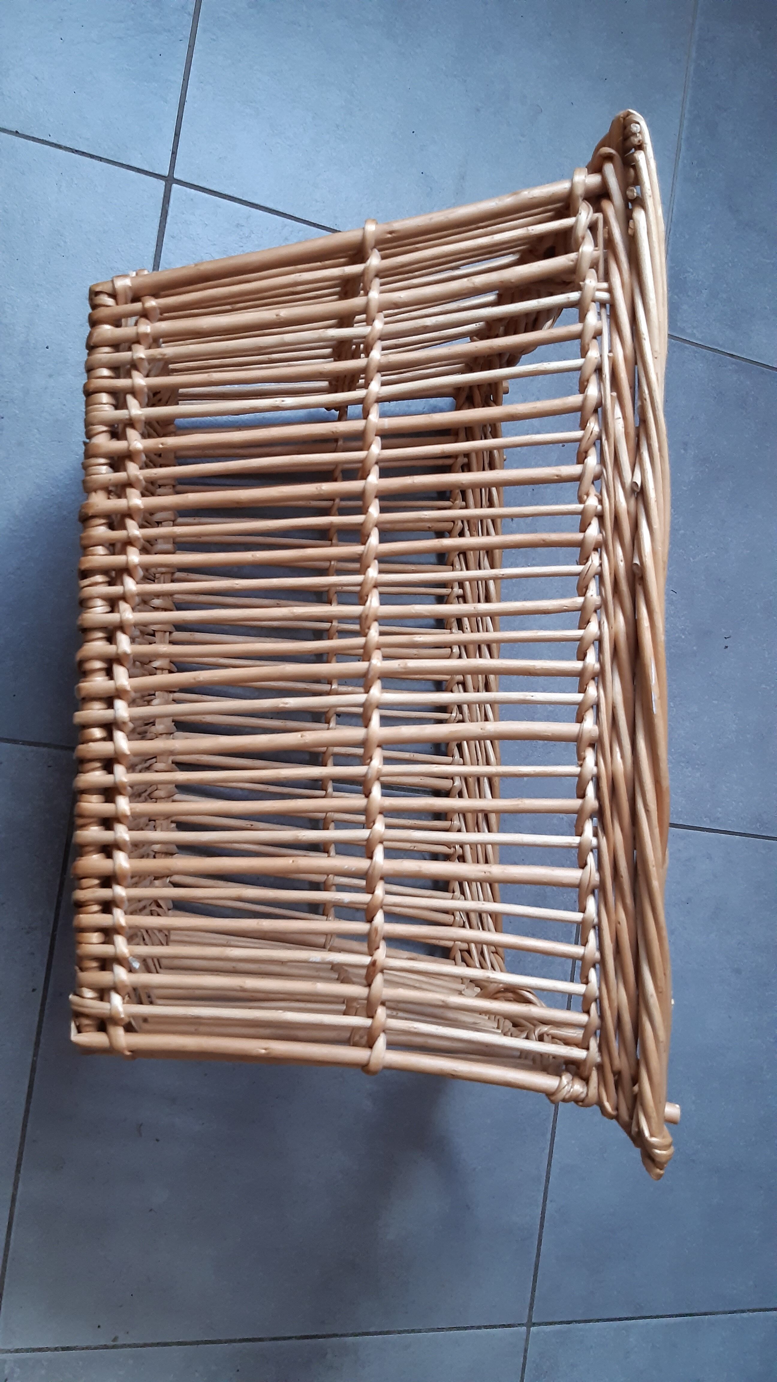 Old rattan basket