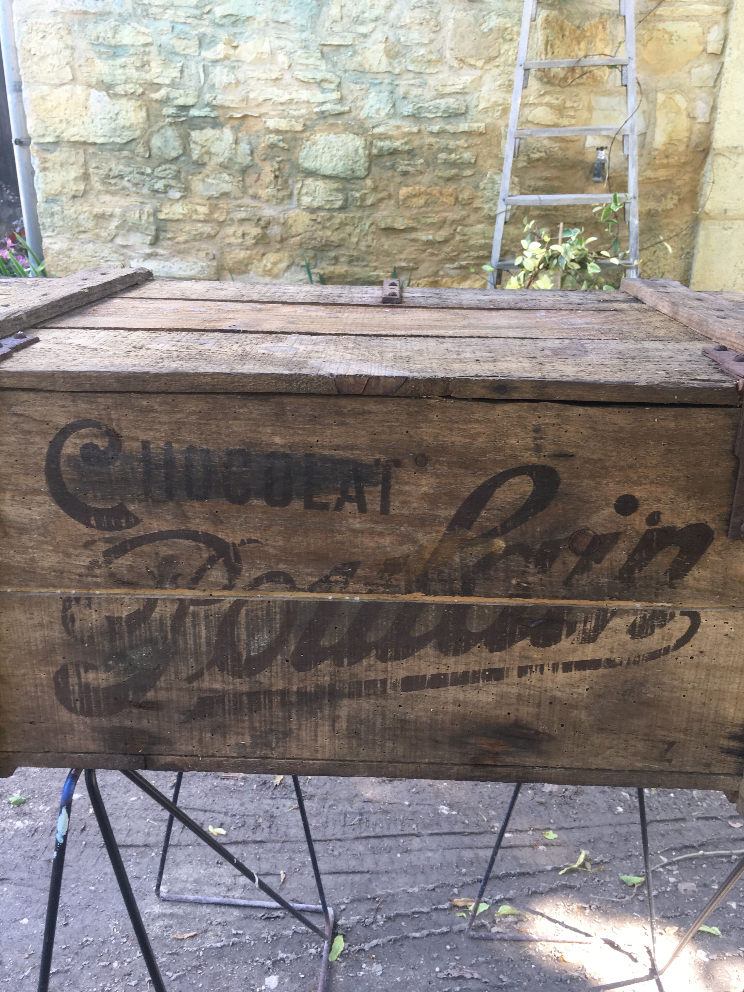 Wooden box Chocolate Foal