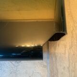 Smoked plexiglass coffee table Michel Dumas 70s