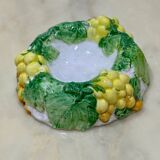 Empty Pocket or Grape Ashtray in slip ceramic