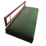 Teak sofa bed, Danish 60-70's