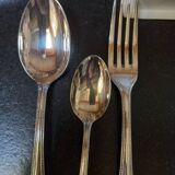 Box of 3 new silver cutlery