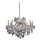Classic silver chandelier