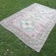 Vintage handmade Turkish rug 215x320 cm