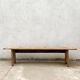 Old church pew