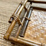 Vintage bamboo tray