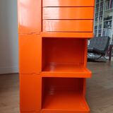 Boby wheeled box by Joe Colombo, published by Bieffeplast.