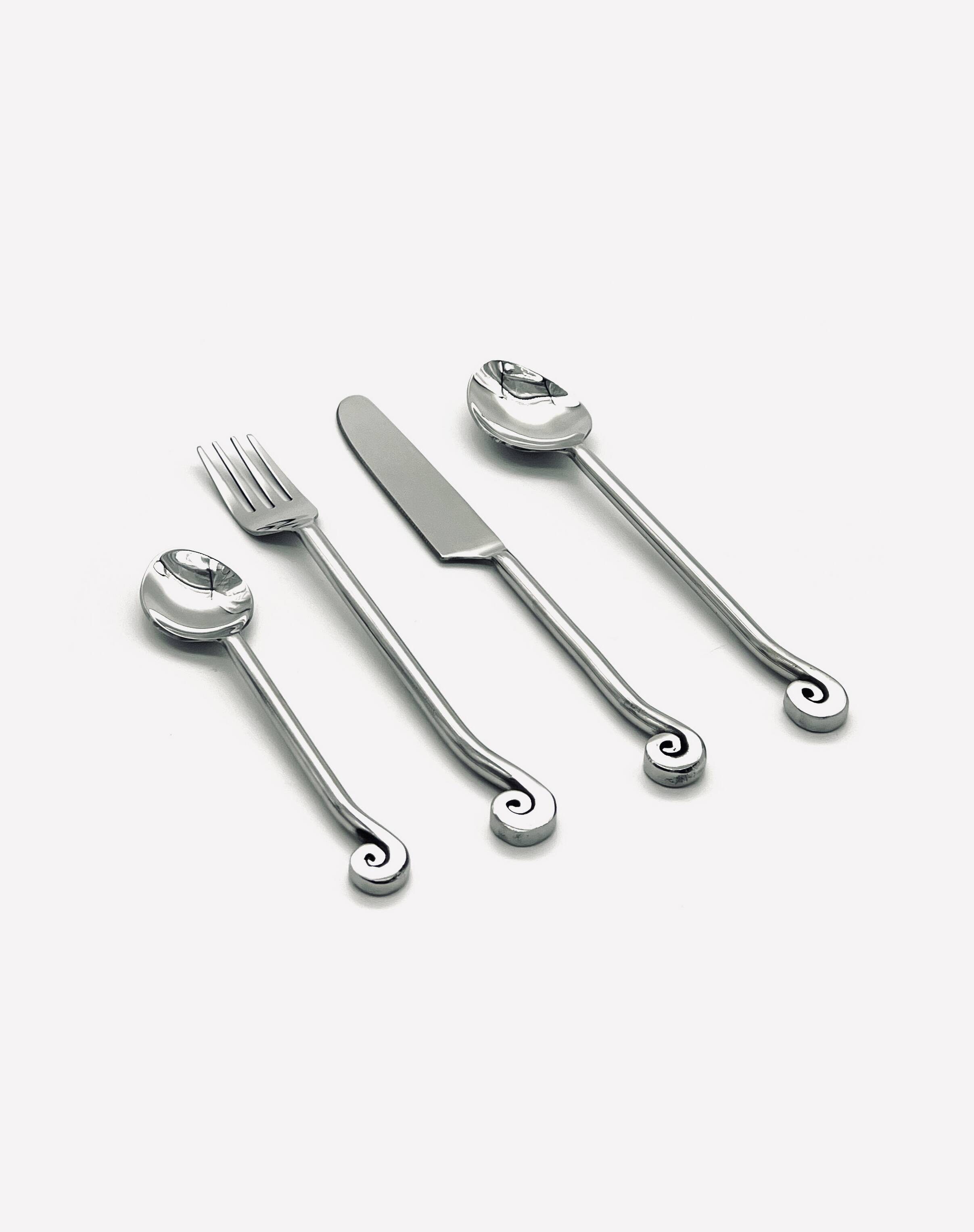 Couverts spiral en inox