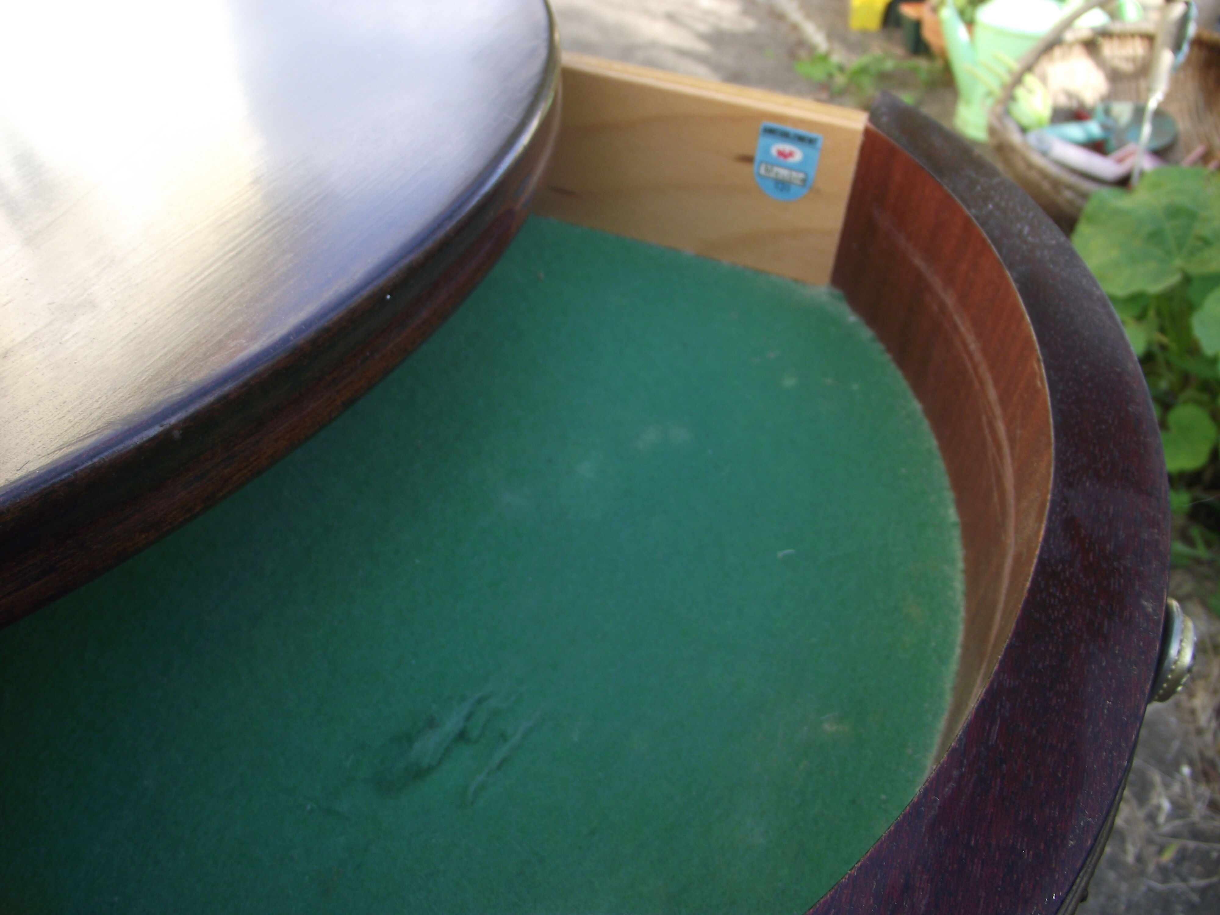 Pair of bedside tables 70s.