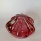 Pink Bowl by Jozef Hospodka for Chribska Sklarna, 1960s