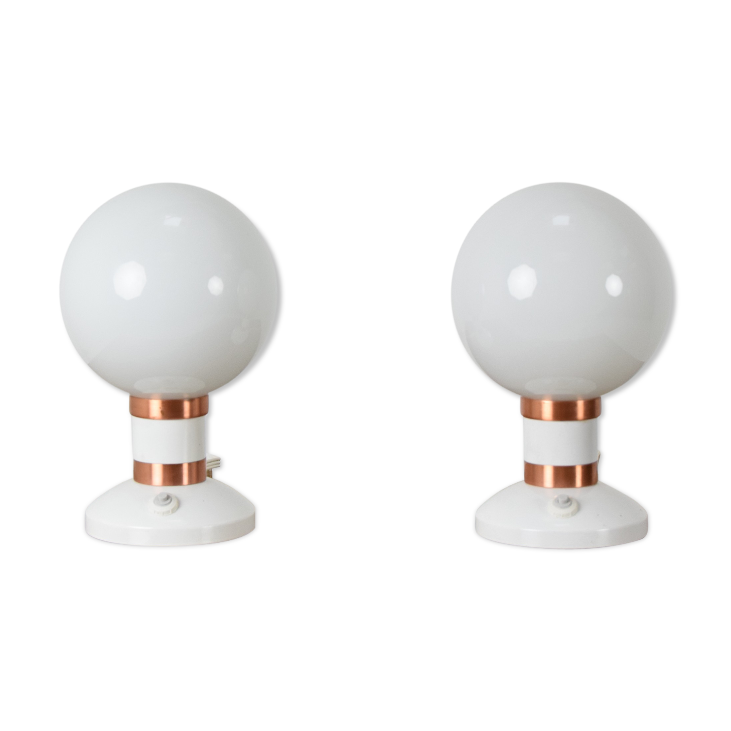 Mid-century pair of table lamps Drukov,1970‘s