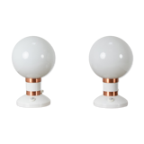 Mid-century pair of table lamps Drukov,1970‘s