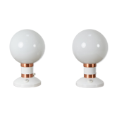 Mid-century pair of table lamps Drukov,1970‘s