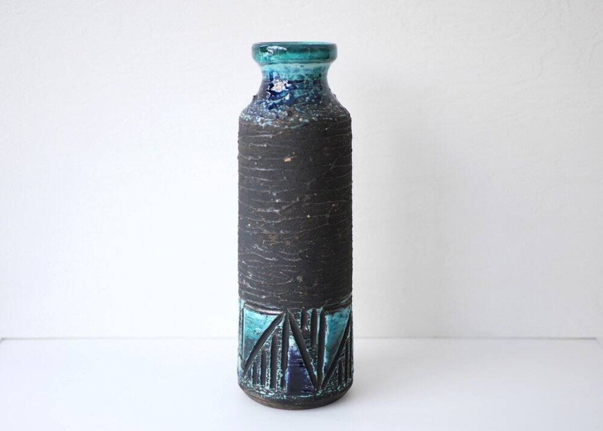 Mid-century modern Scandinavian pottery vases from Tilgmans, Sweden, set of 2