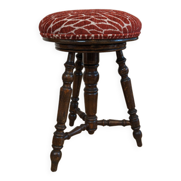 Tabouret de piano Napoléon III