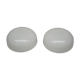 Set of two ceiling lights in white opaline, 60-70s