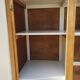 Armoire vintage pieds compas
