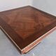 Square Deco 1930 rosewood side table