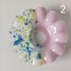 Murano flower wall light