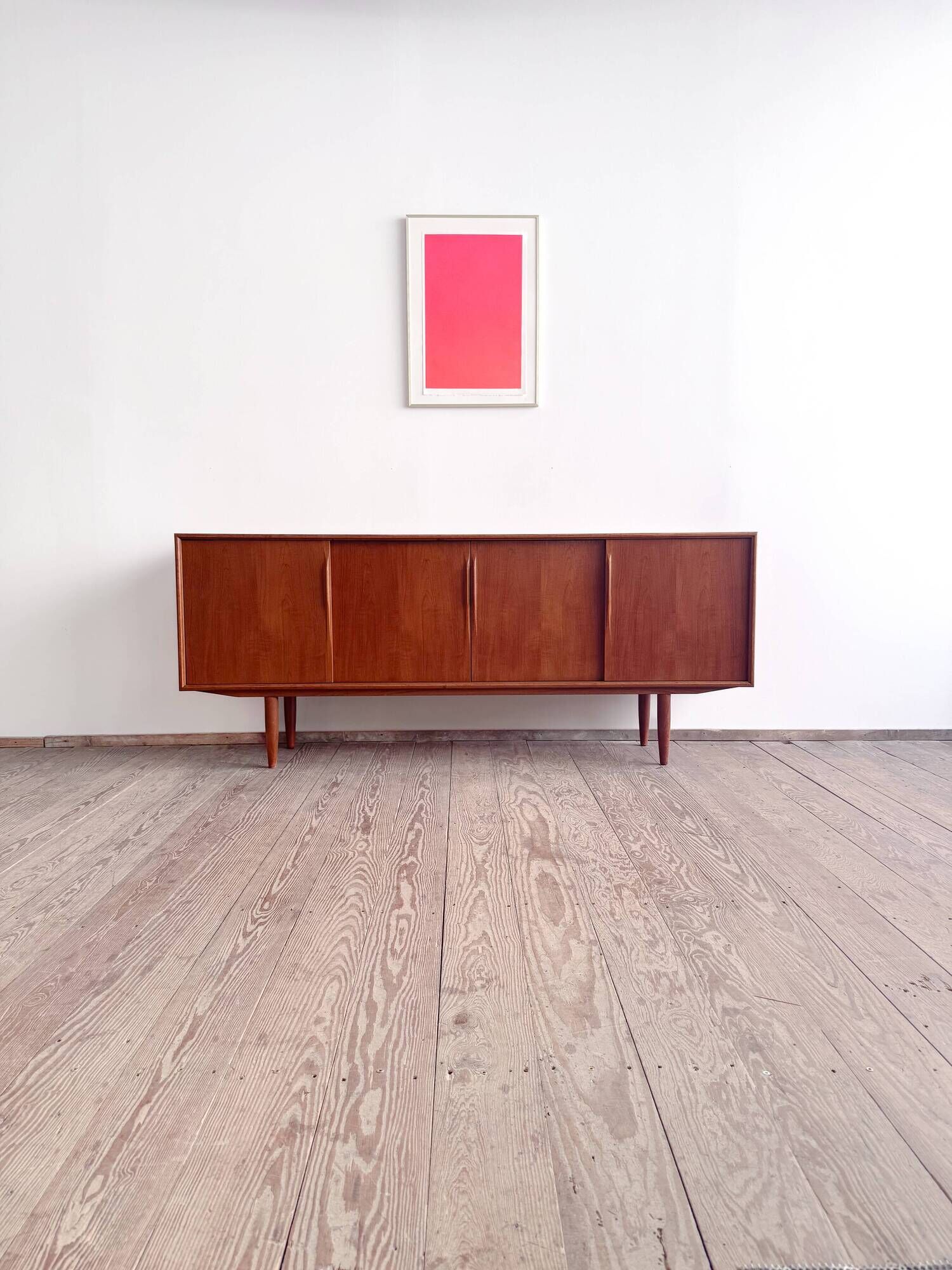 Enfilade danoise vintage en teck par Axel Christensen Odder, années 1960