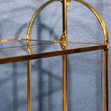 Metal-glass trolley 1970s