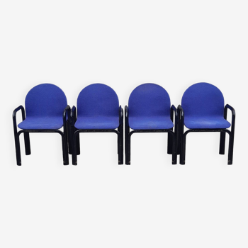 Lot de 4 fauteuils Orsay par Gae Aulenti pour Knoll