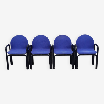 Set of 4 Orsay armchairs by Gae Aulenti for Knoll