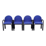 Set of 4 Orsay armchairs by Gae Aulenti for Knoll