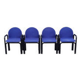 Set of 4 Orsay armchairs by Gae Aulenti for Knoll