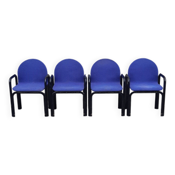 Lot de 4 fauteuils Orsay par Gae Aulenti pour Knoll