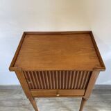 Directory bedside table in cherry wood circa 1800