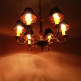 Louis XV style chandelier.