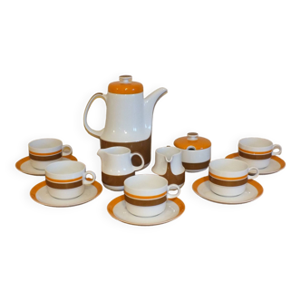 Coffee service 1970 by Hans Théo Baumann in Schonwald Germany porcelain