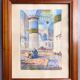 Old painting, orientalist school, signed Sheriff, early XX century
